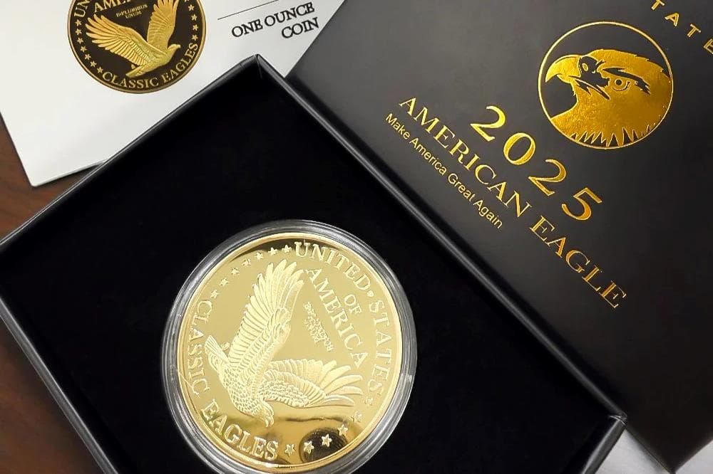 Gold Eagle Coin (2025) Buy 1 Get 1 FREE - Collectible
